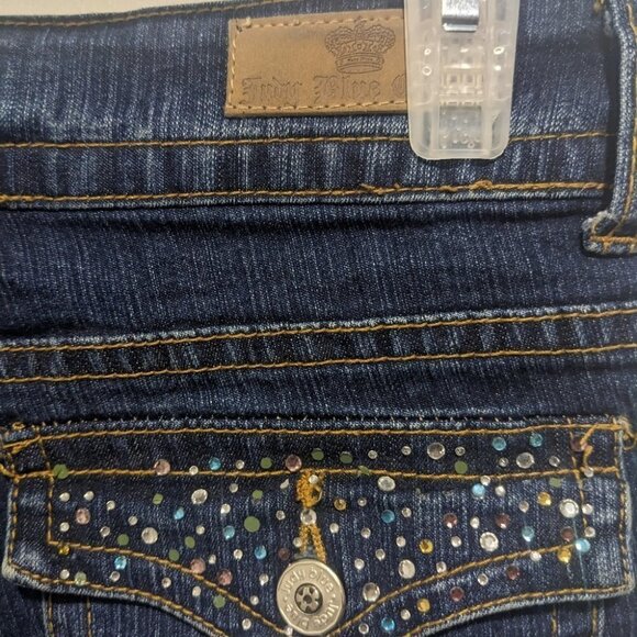 JUDY Blue | Bejeweled Bootcut Jeans - Picture 7 of 10